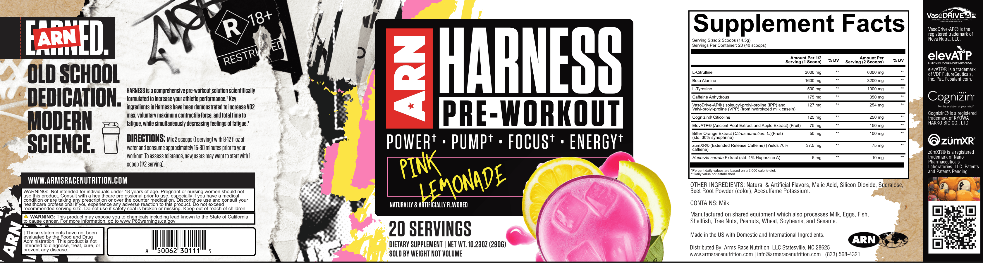 ARN | HARNESS | PRE-WORKOUT