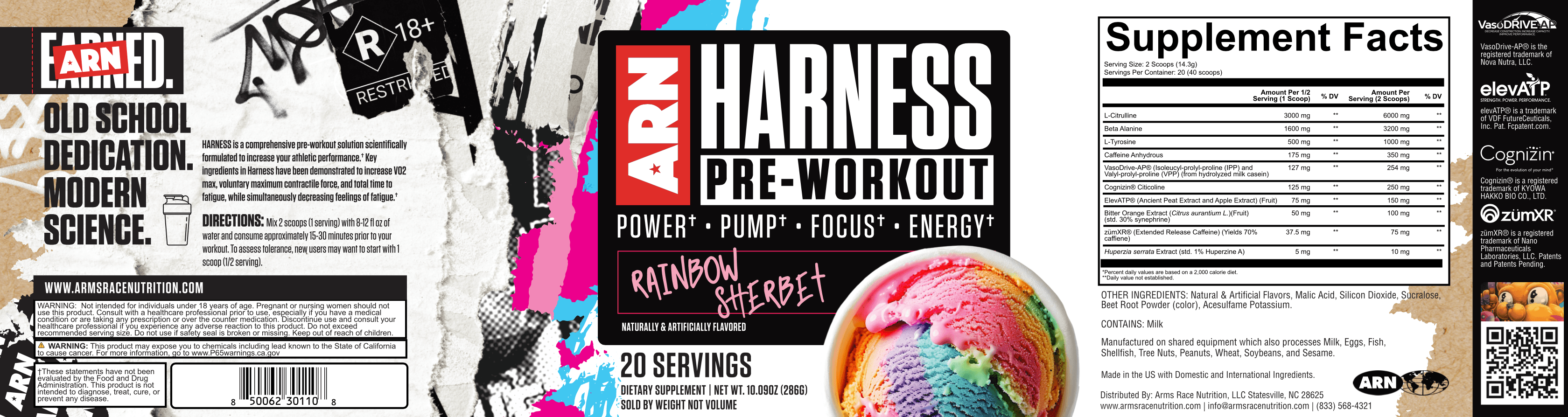 ARN | HARNESS | PRE-WORKOUT