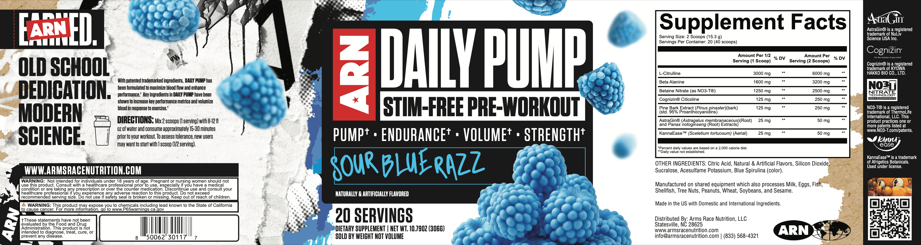 ARN | Daily Pump Stim Free