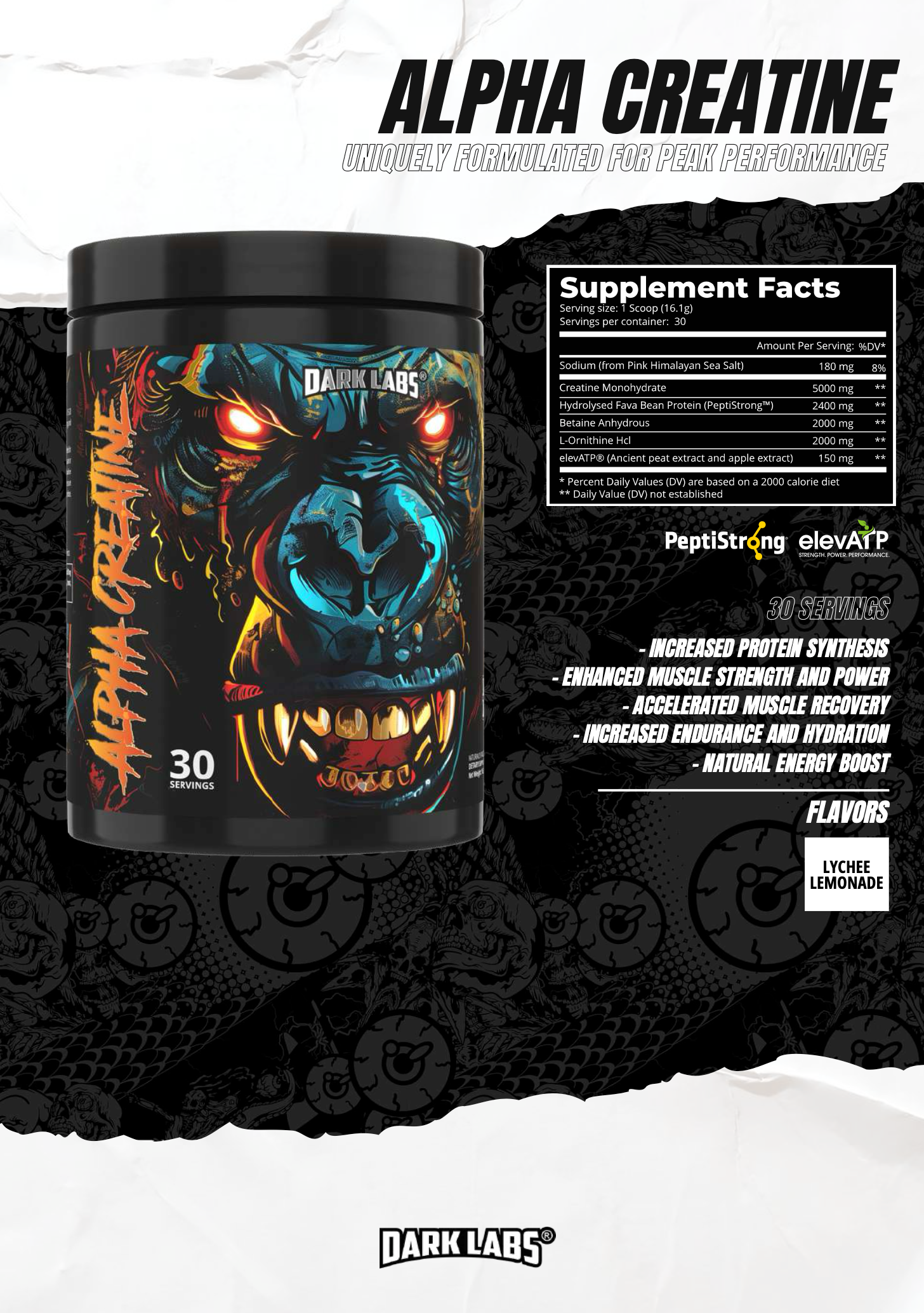 Dark Labs | Alpha Creatine