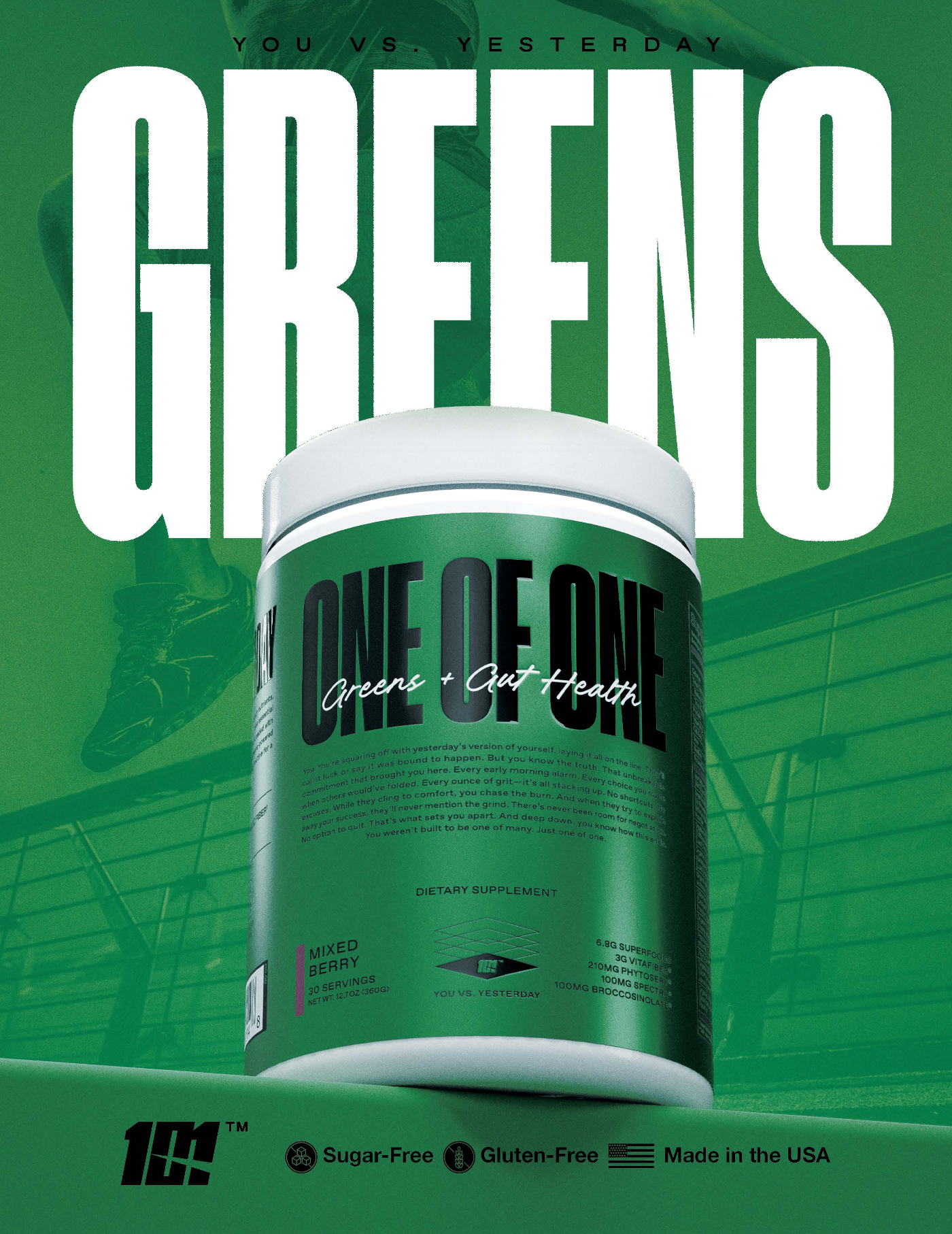 ONE of ONE | Greens + Gut Heath | By Floyd Mayweather