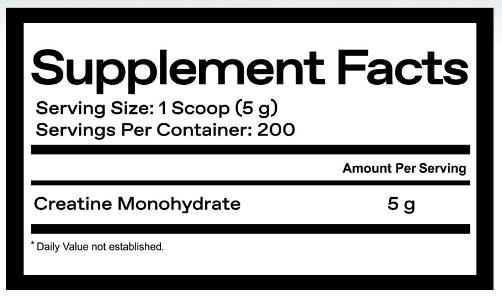 ONE of ONE | Creatine Monohydrate | By Floyd Mayweather