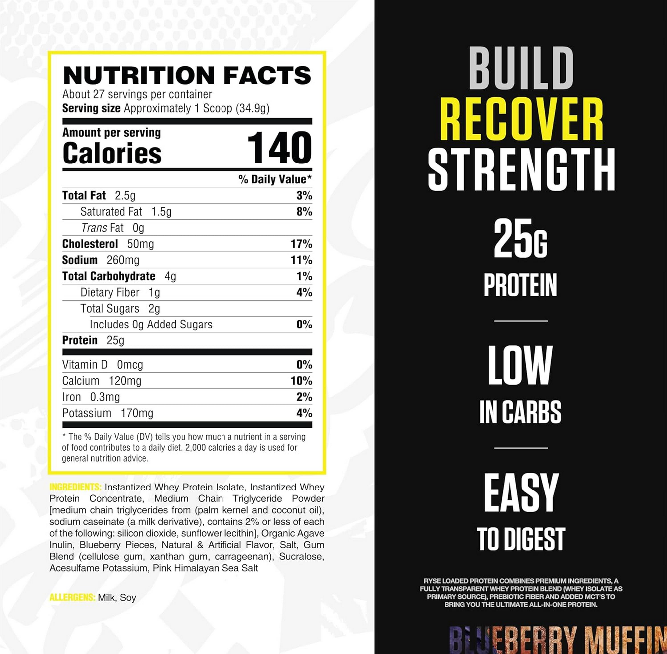 RYSE | Loaded Protein