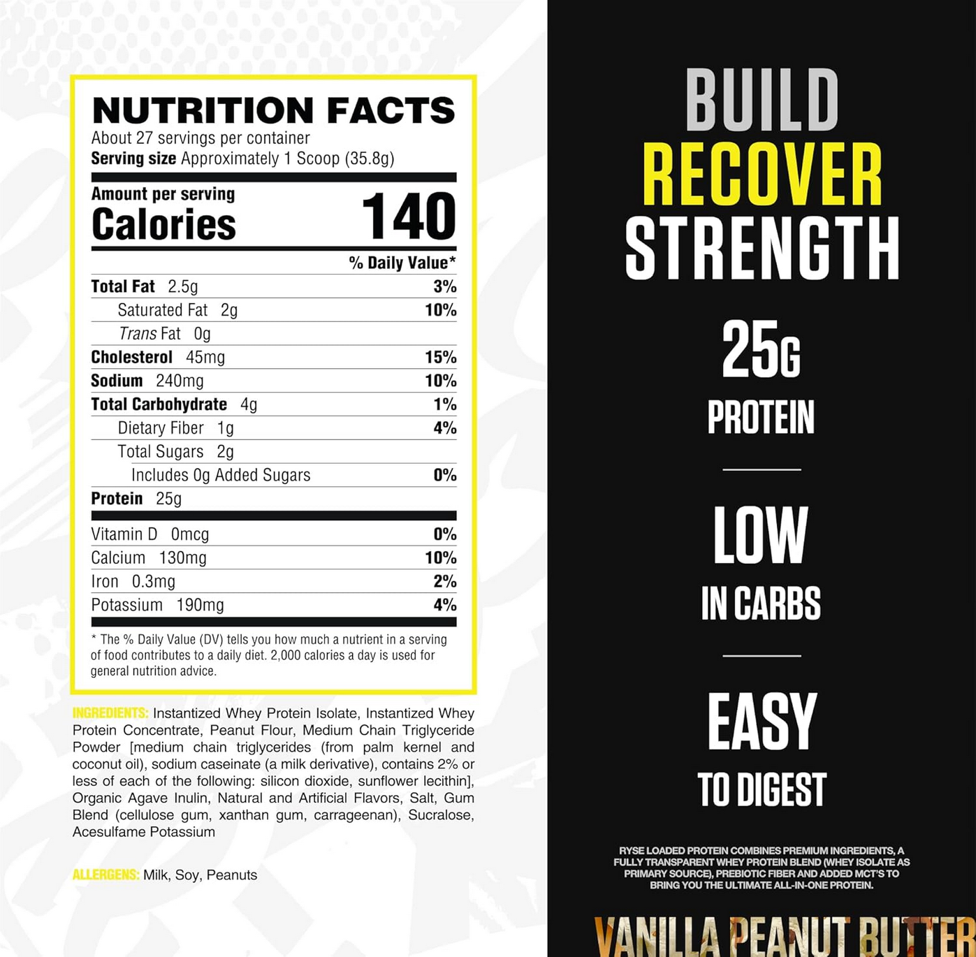 RYSE | Loaded Protein