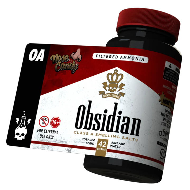 Obsidian Ammonia | Nose Candy:  Menthol / Tobacco