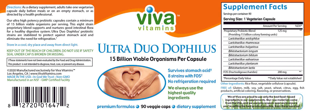 Viva | Ultra Duo Dophilus