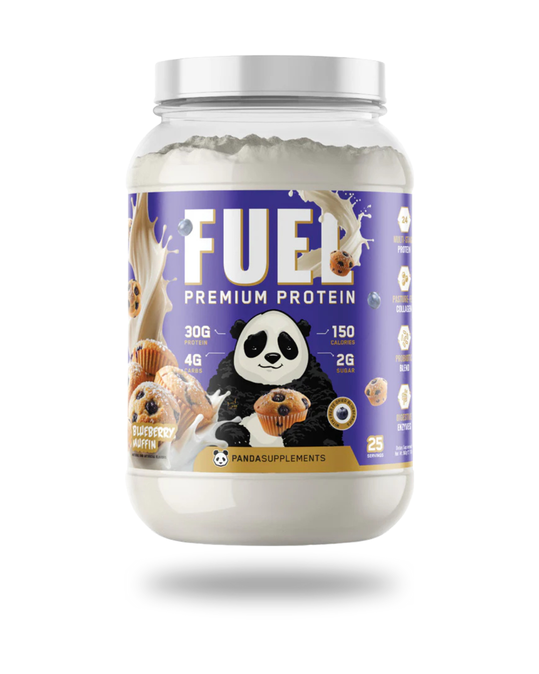 Panda Supps | Fuel | Premium Protein | 30g protein + 5g Collagen