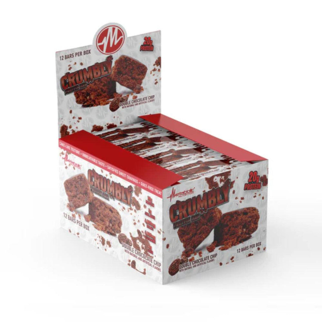 Metabolic Nutrition | Crumbly Protein Bar (12 Bars Per Box)