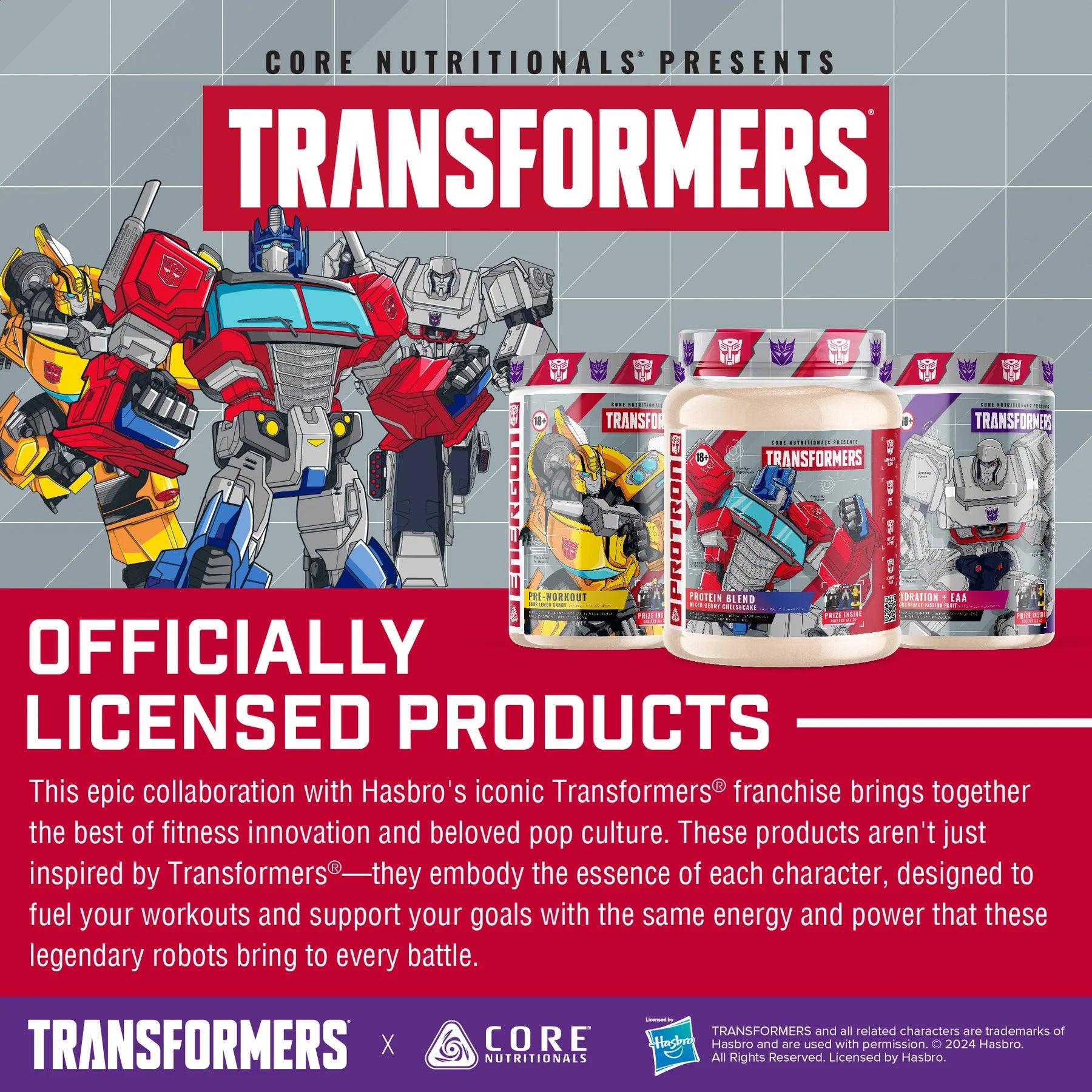 Core Nutritionals | Energon Pre-Workout | Transformers Edition