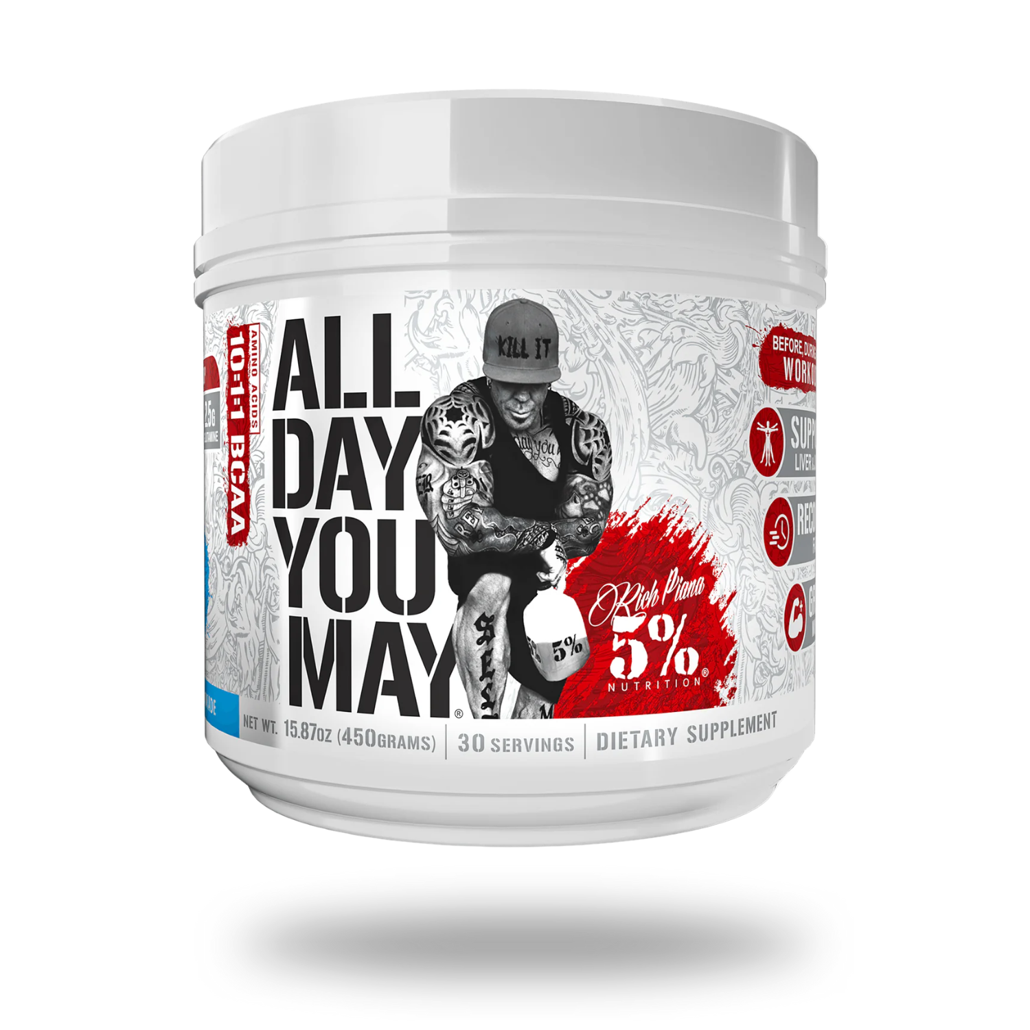 5% Nutrition | All Day You May | 10:1:1 BCAA