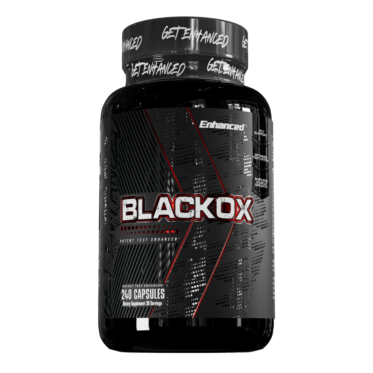 Enhanced | Black Ox | Test Enhancer | 240 capsule