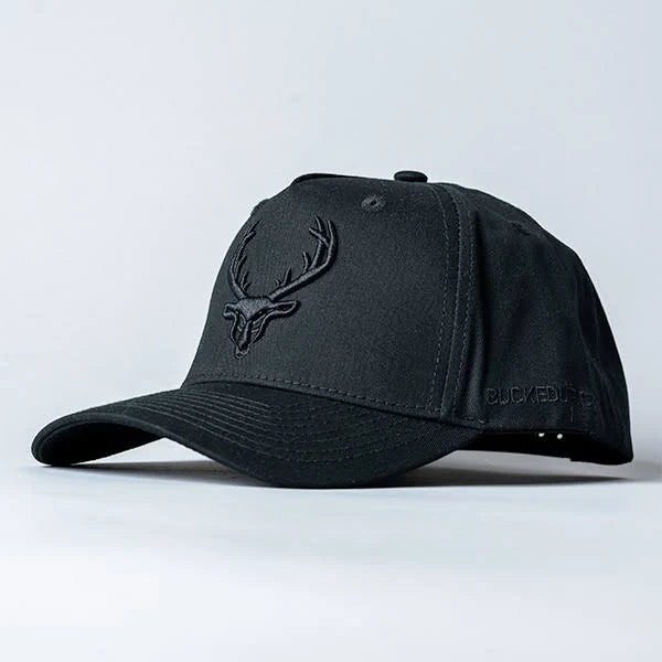 Bucked Up |  A Frame Hat (All Black)