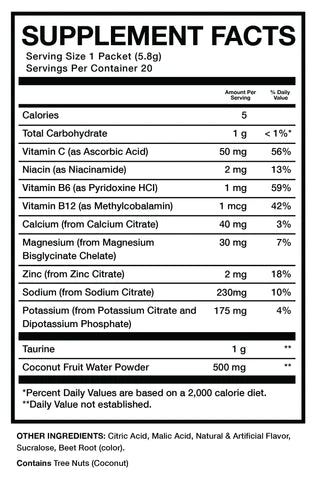 Raw Nutrition | BUM Hydration Electrolyte Formula