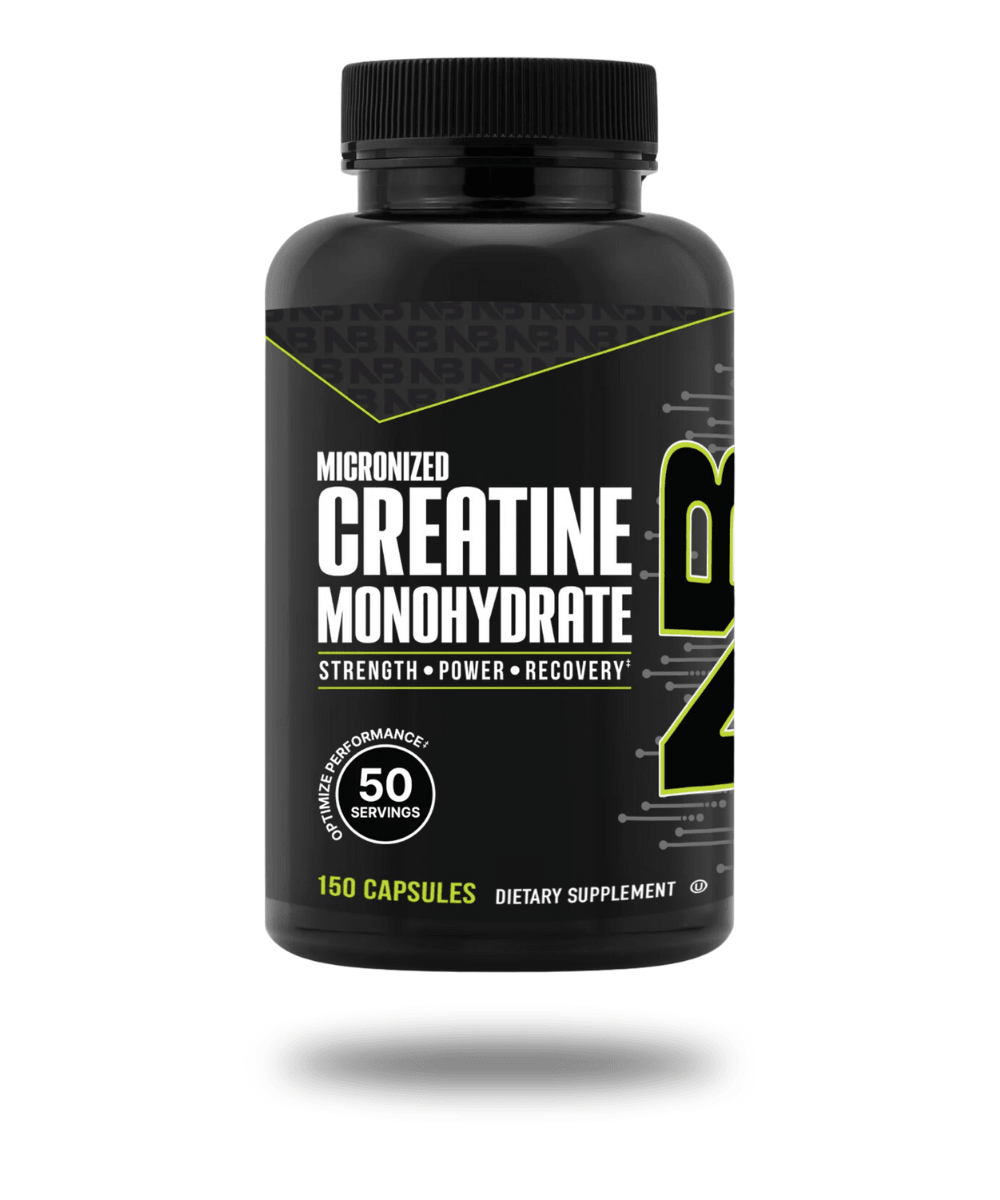 NutraBio | Micronized Creatine Monohydrate (Capsules)