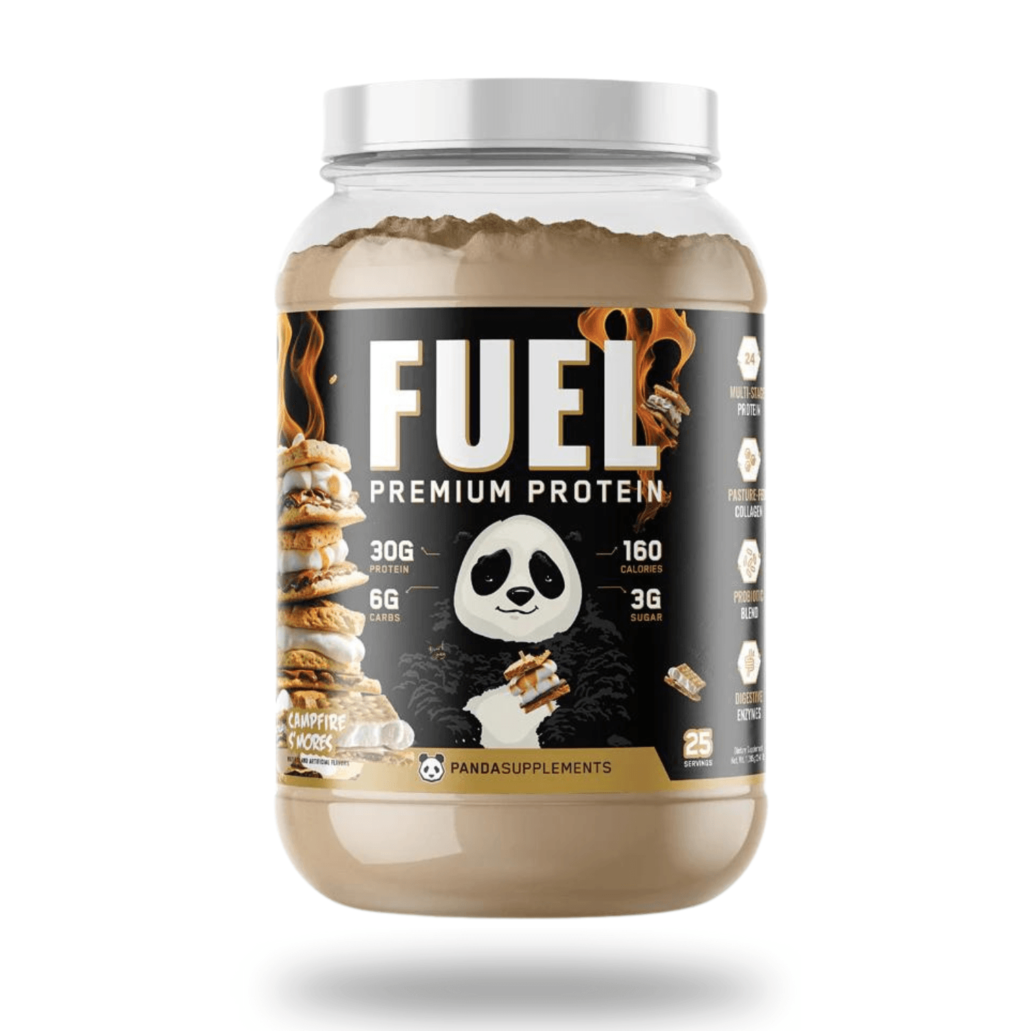 Panda Supps | Fuel | Premium Protein | 30g protein + 5g Collagen