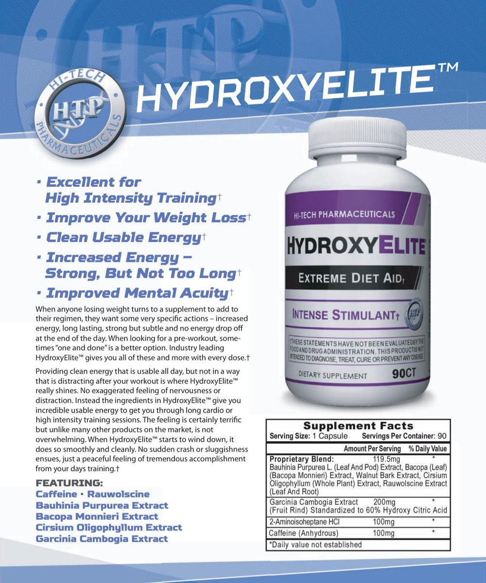 Hi-Tech Pharmaceuticals | Extreme Diet Aid | Intense Stimulant | Fat ...