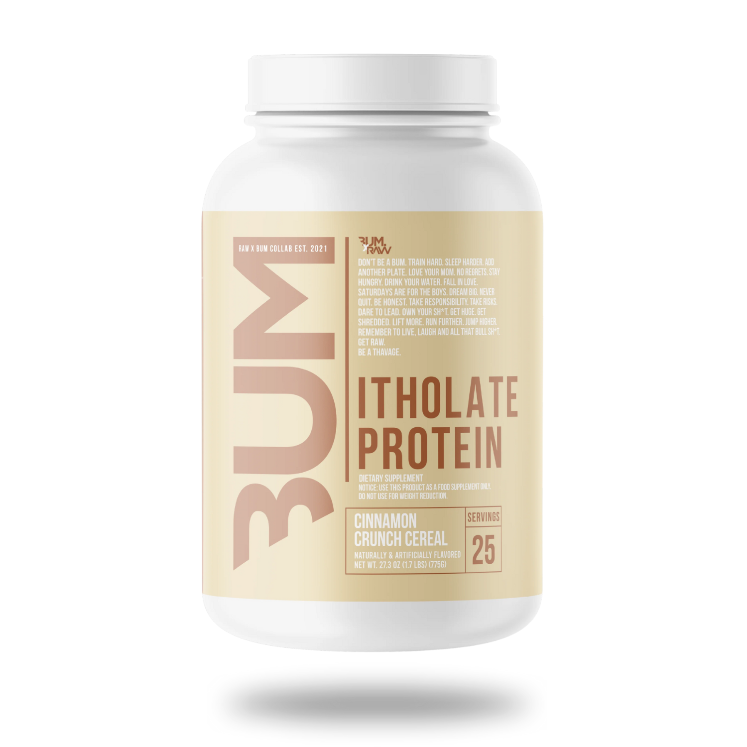 Raw Nutrition | CBUM Itholate | Isolate Protein | 2lb