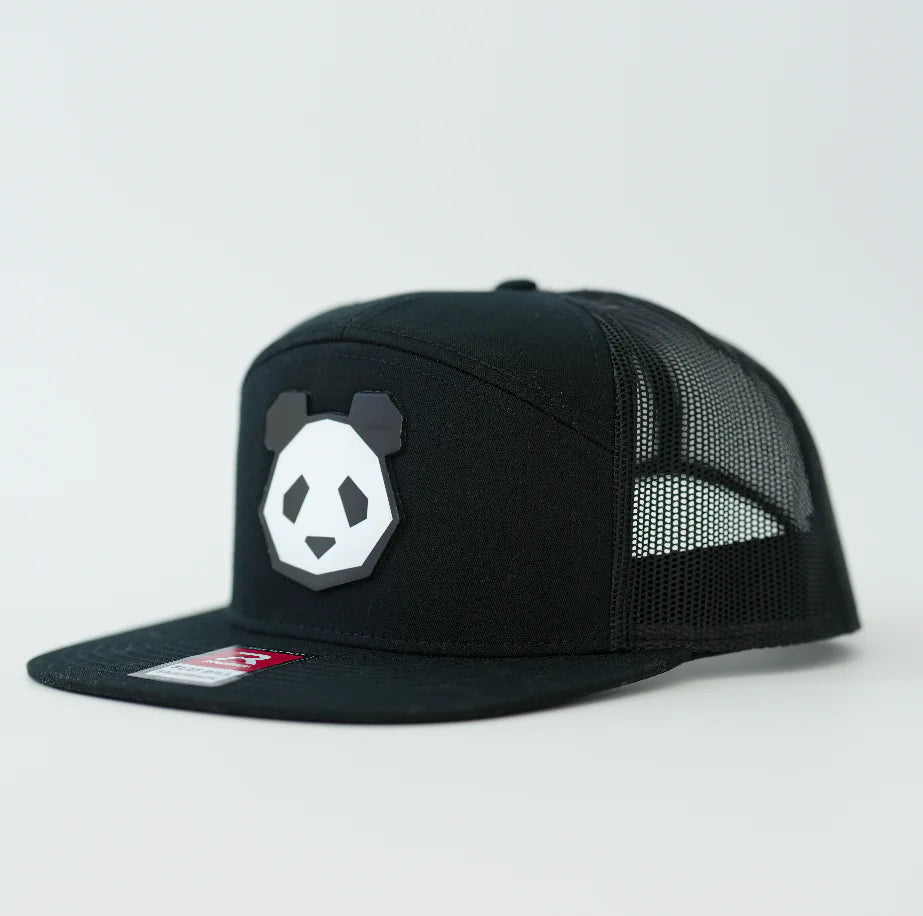 Panda Supps | Premium Leather COLOR Patch Snap Back Hat