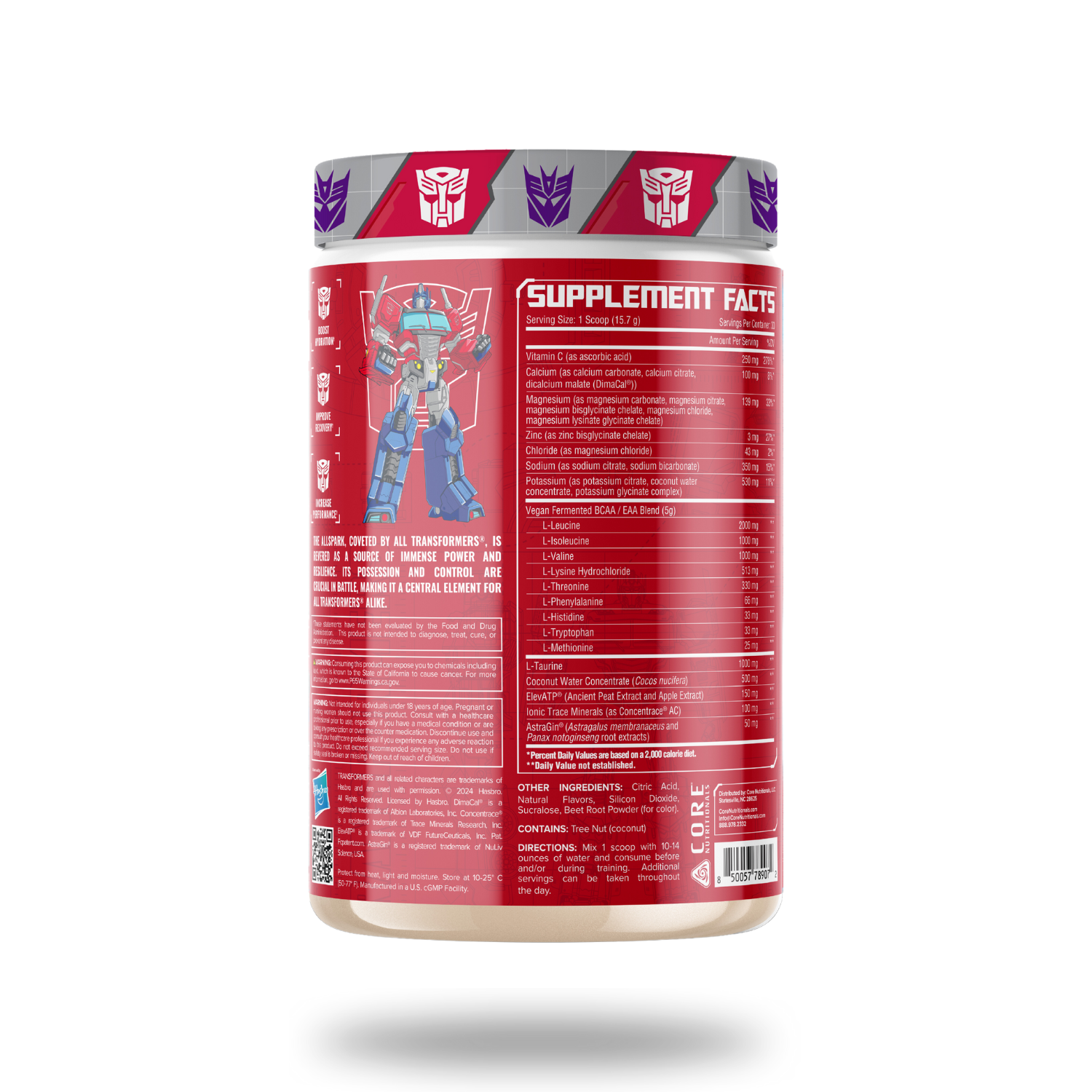 Core Nutritionals | Allspark Hydration + EAA | Transformers Edition