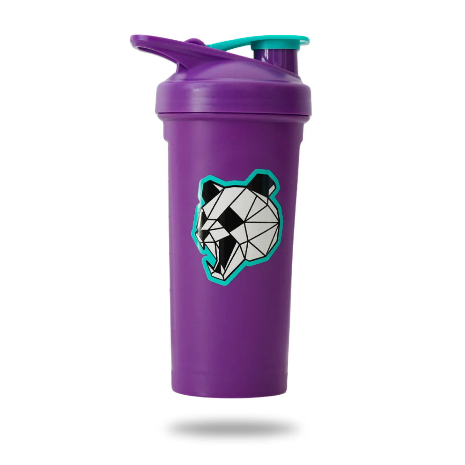 Panda Supps | Purple & Blue Angry Panda Head | Shaker