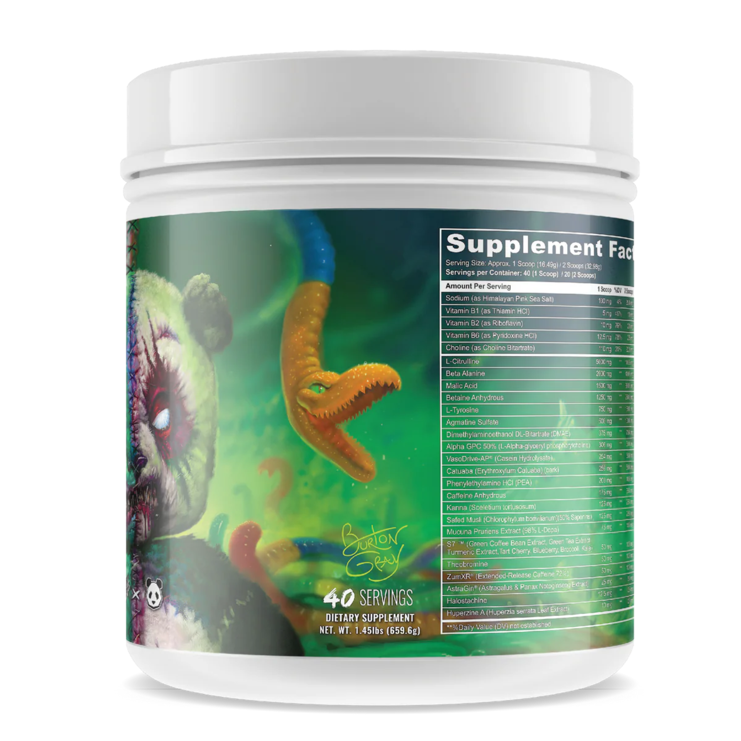 Black Magic X Panda | Savage | Pre-Workout
