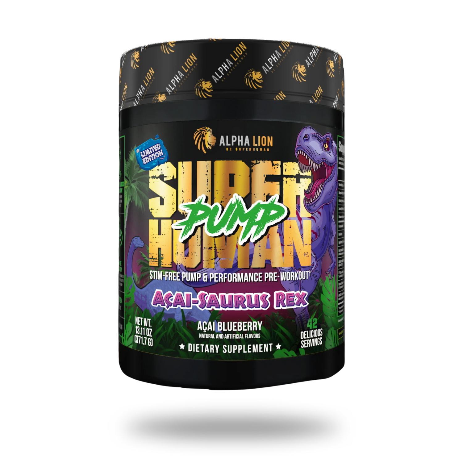 Alpha Lion | Super-Human Pump | Caffeine Free Pre-Workout