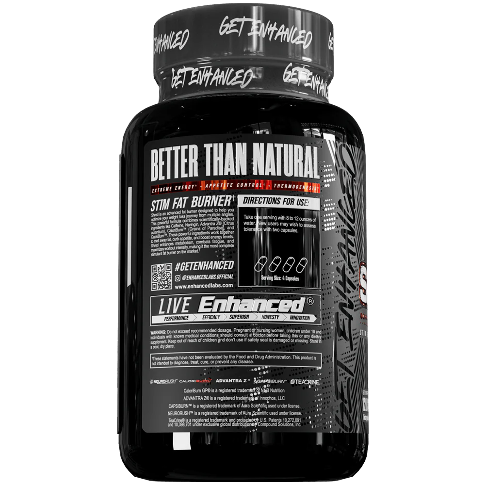 Enhanced | Shred | Stim Fat Burner