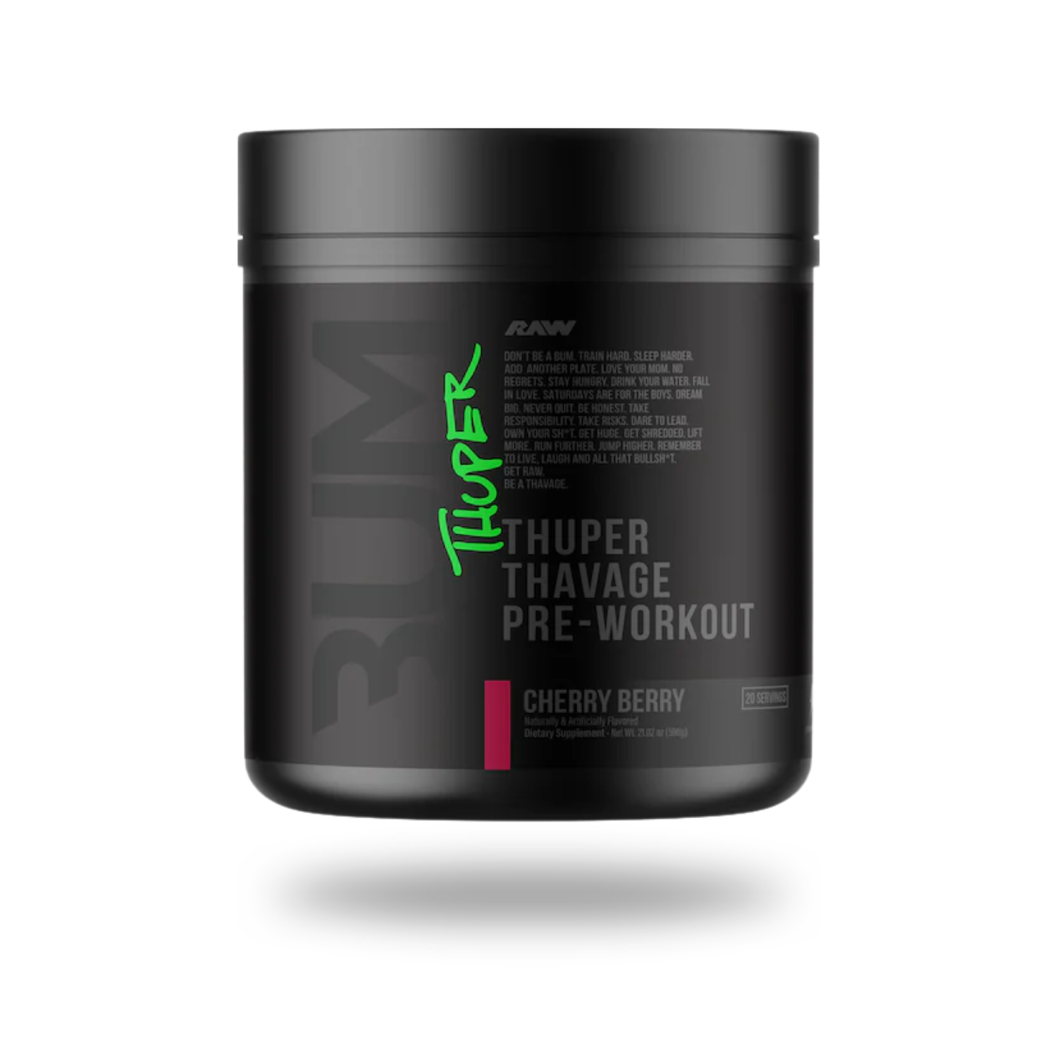 RAW X CBUM | Thuper Thavage Pre-Workout