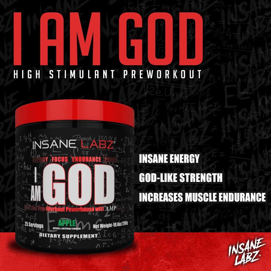 Insane Labz I am God Preworkout