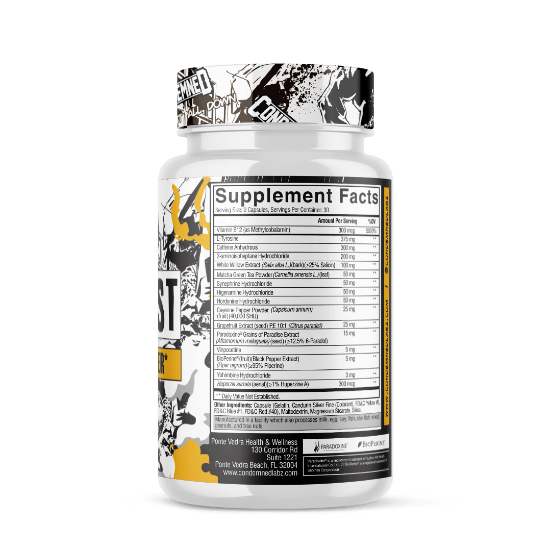 Arsynist Condemned Labz Fat Burner