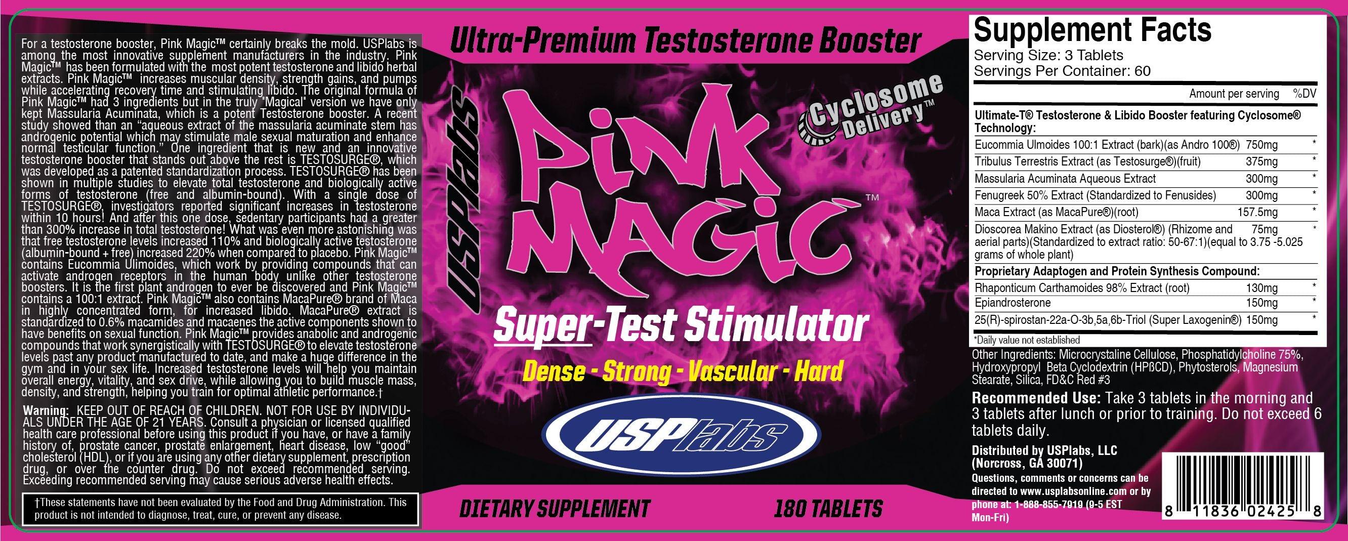 USP Labs Pink Magic - 180 Tablets