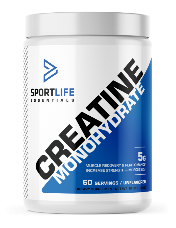 Sportlife Essentials | Creatine Monohydrate | 60 Servings (300g)